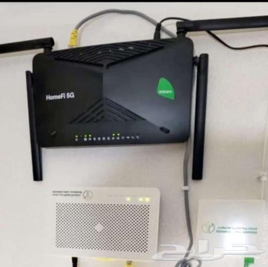 راوتر سلام HomeFi 5G مثبّت على الحائط